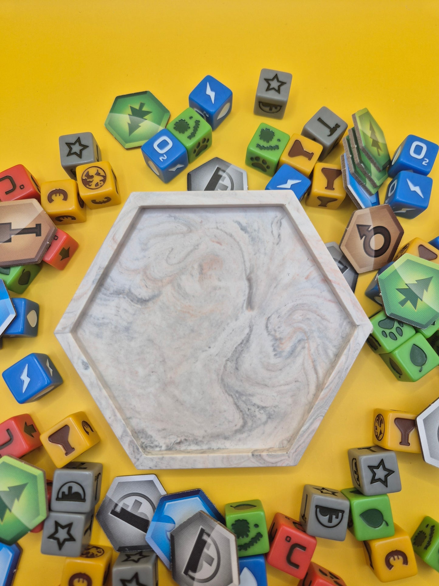 Plateau hexagone