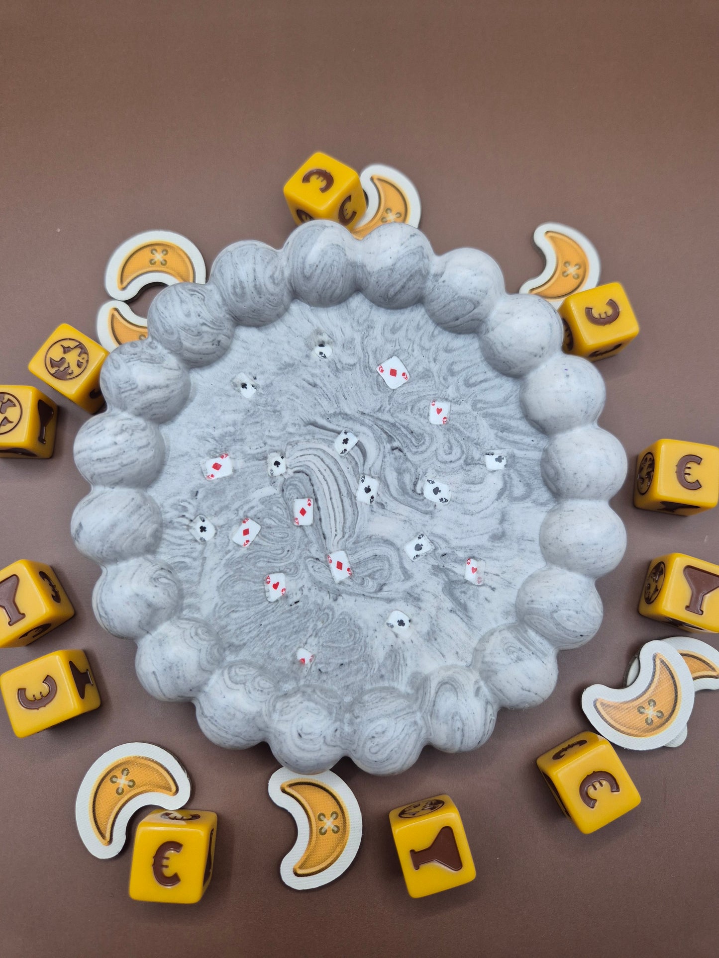 Plateau bulle rond