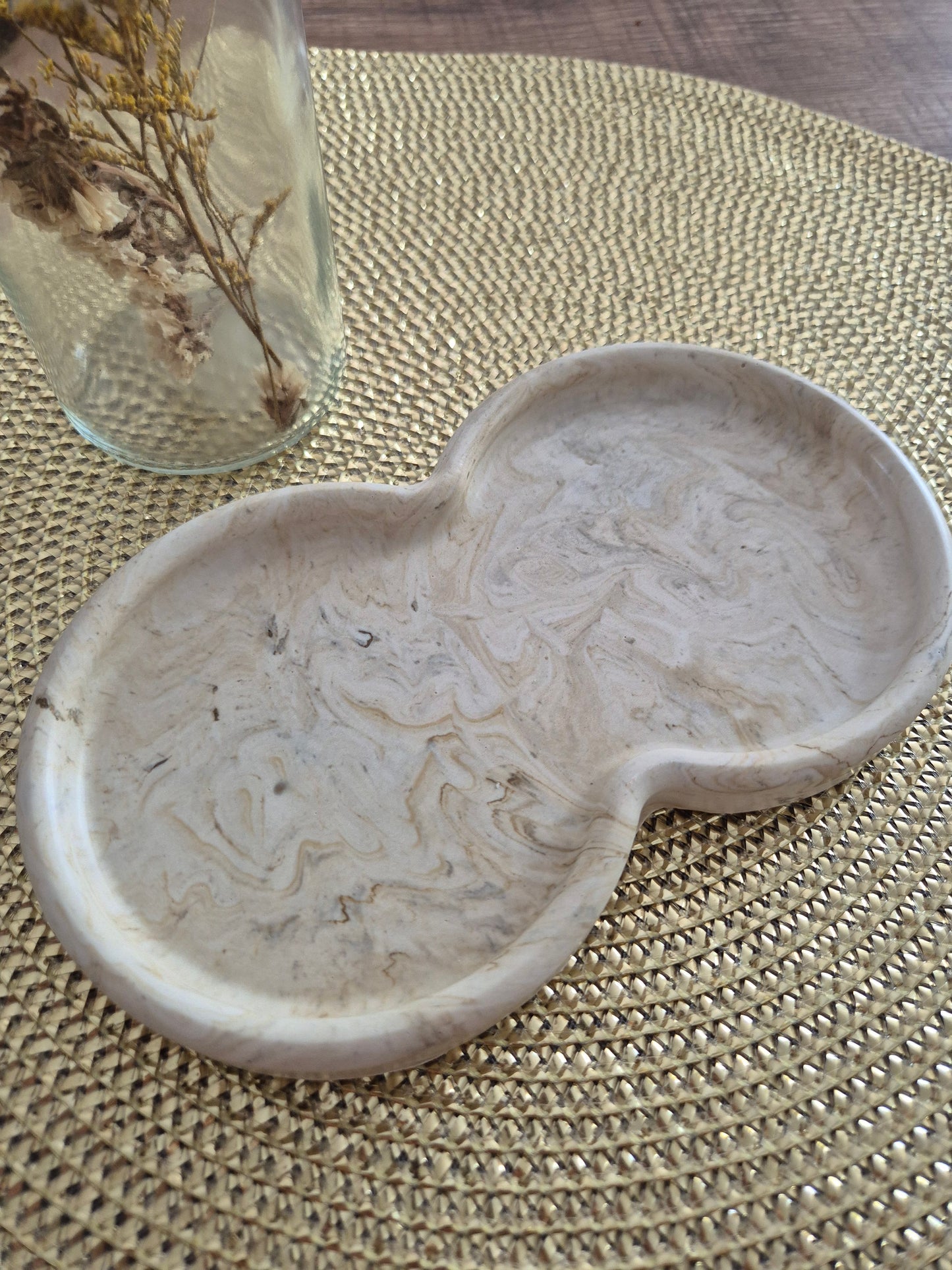 plateau double rond