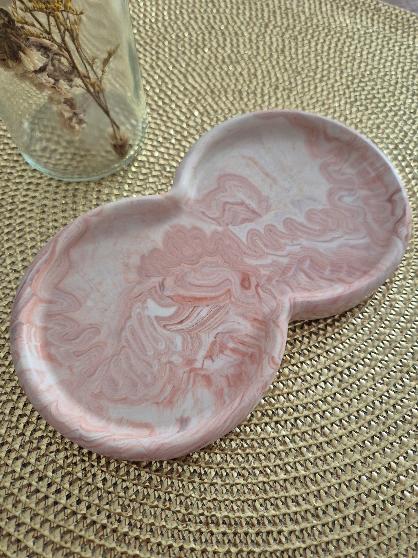 plateau double rond