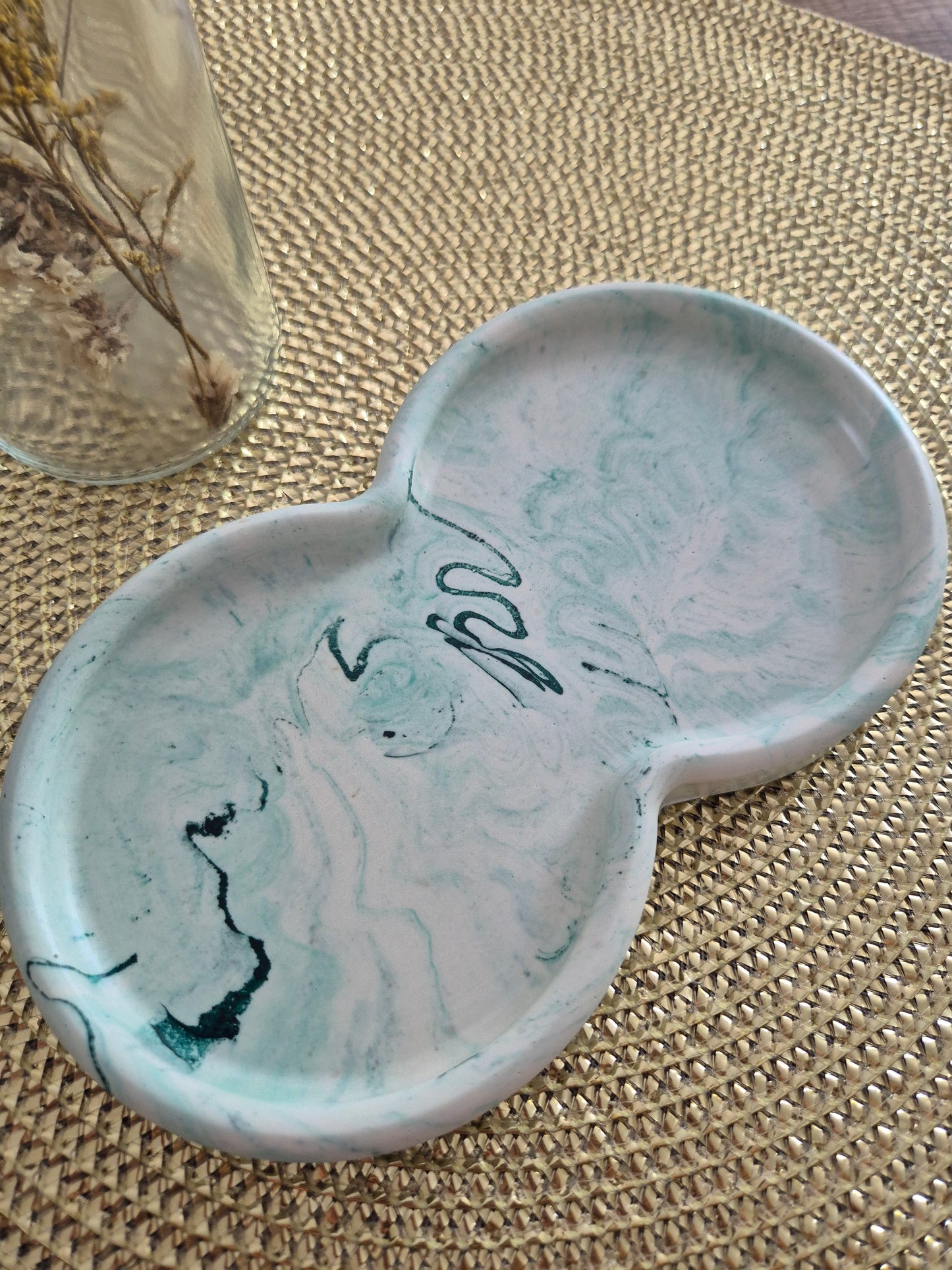 plateau double rond